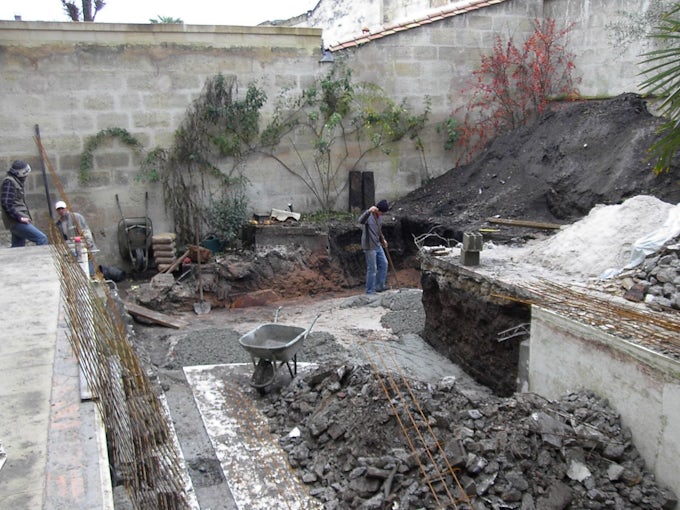 Rénovation bassin à Bordeaux